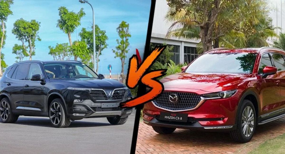So Sánh Vinfast Lux SA2.0 Và Mazda CX8 - Chọn xe nào mới là chân ái?